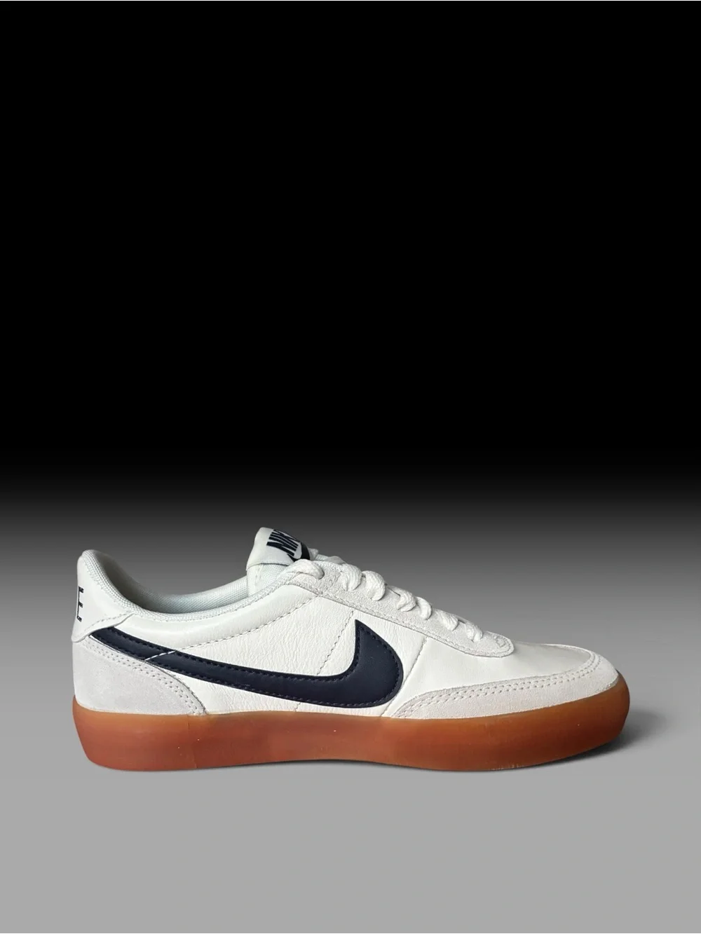 Nike Kill Shot 2 Leather Sneakers Women’s Size 6.5(US) White/Navy Swoosh/Gum NEW_4